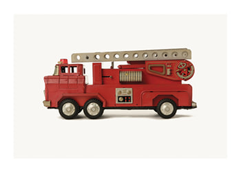 Poster Fire Truck