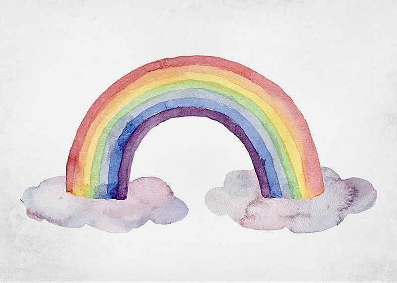 Watercolor Rainbow-12