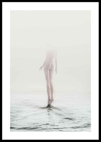 Plakat Naked On Water