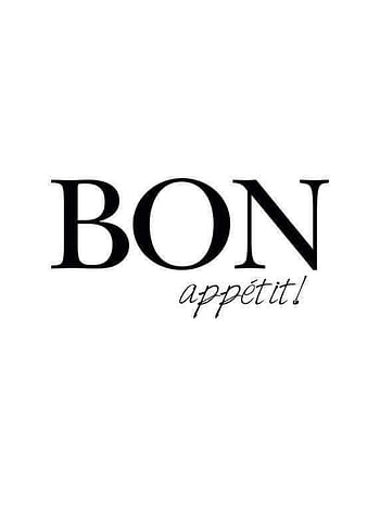 Poster Bon Appetit