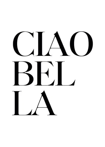 Poster Ciao Bella