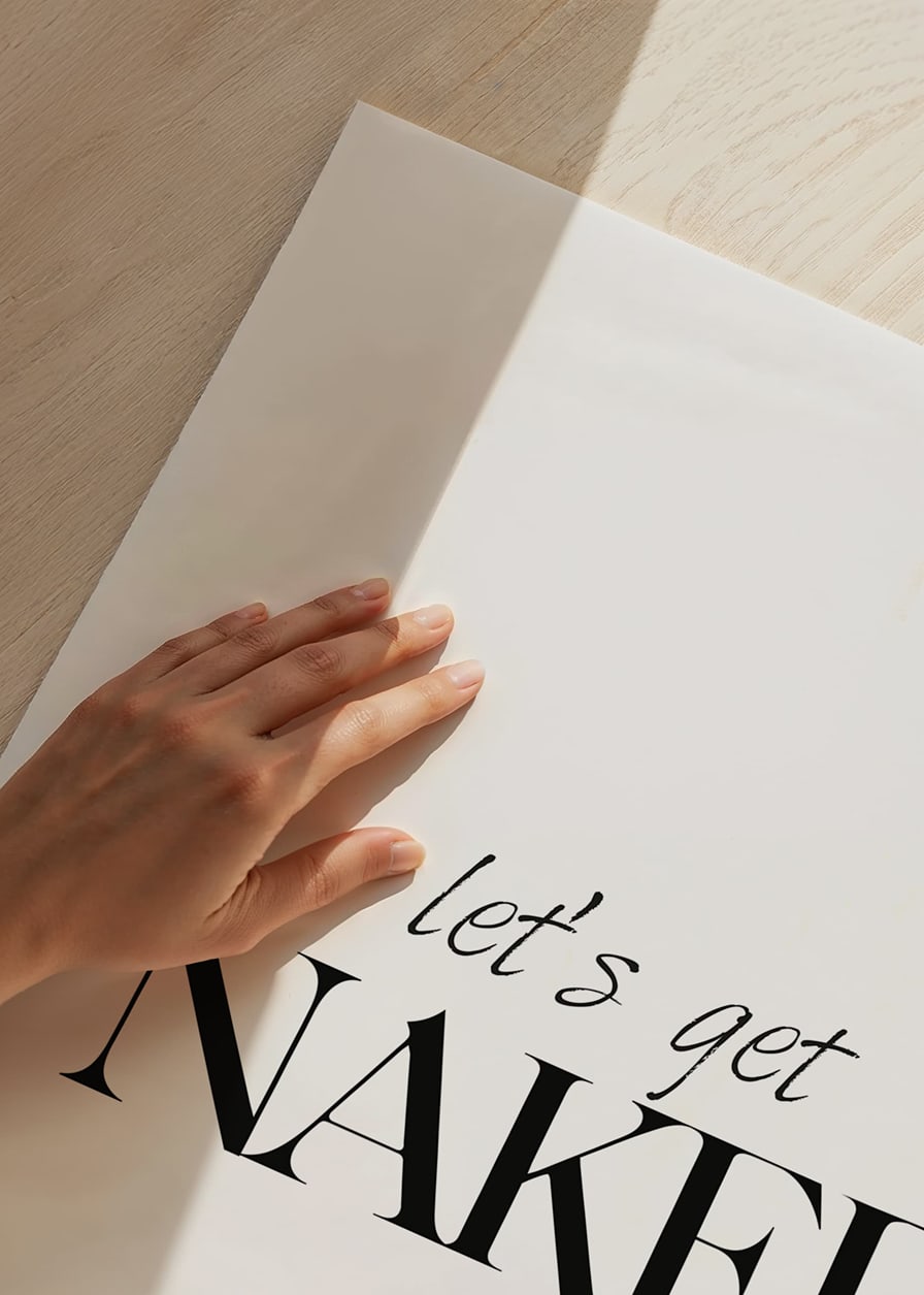 Black text with the words let’s get NAKED on a white background-12
