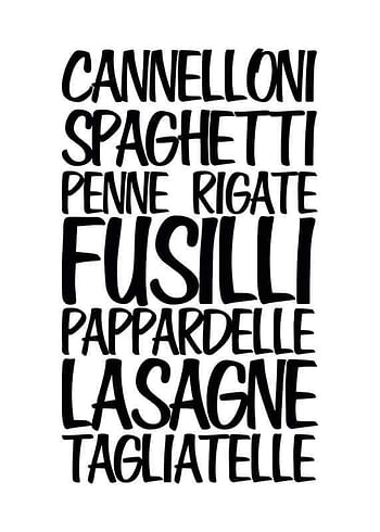 Poster Pasta