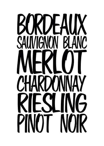 Poster Wine