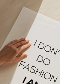 Black quote text by Coco Chanel on white background, stylish-3