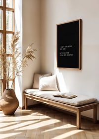 Black letter board with white text in simple sans-serif style-2