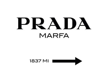 Plakat Prada Marfa