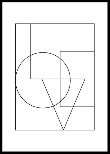 Poster Love Line Art No2