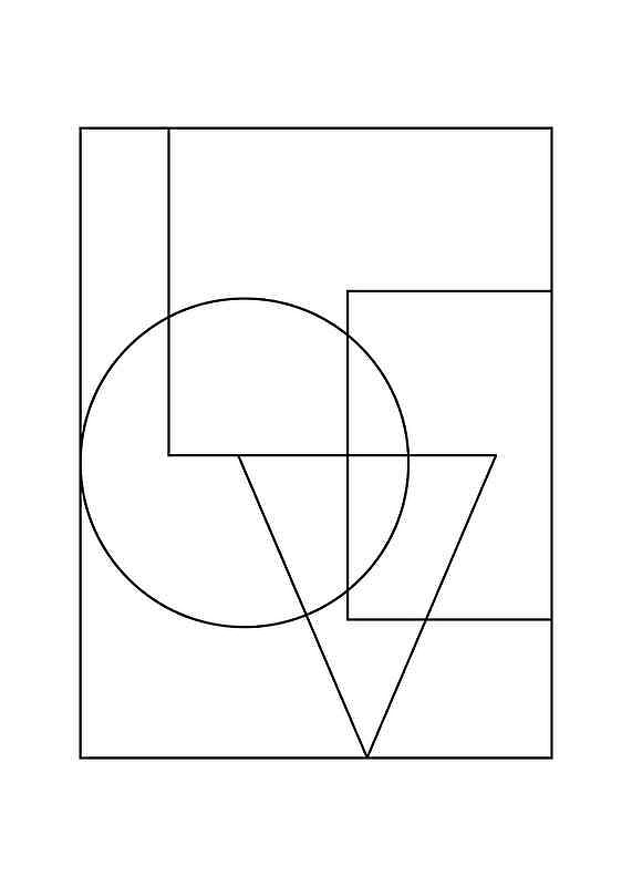 Poster Love Line Art No2