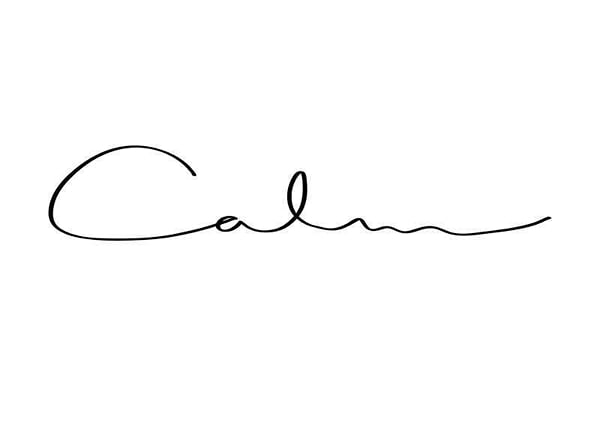 Juliste Calm