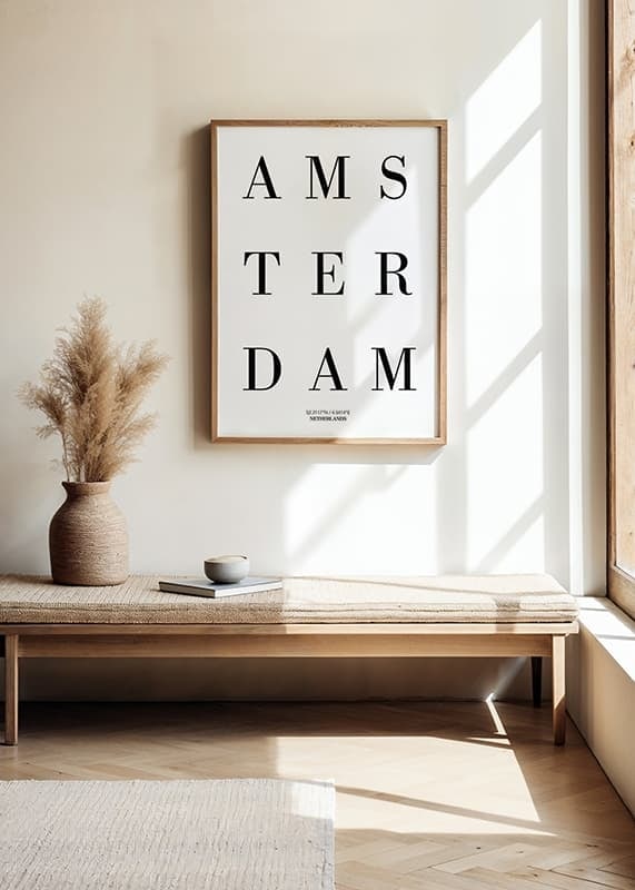 Juliste Amsterdam crossfade