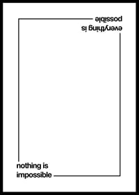 Minimalist typography with black text on white background-0