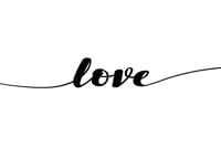 Black handwritten text love in line on white background-1
