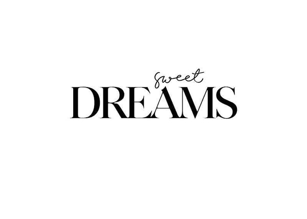 Póster Sweet Dreams No2