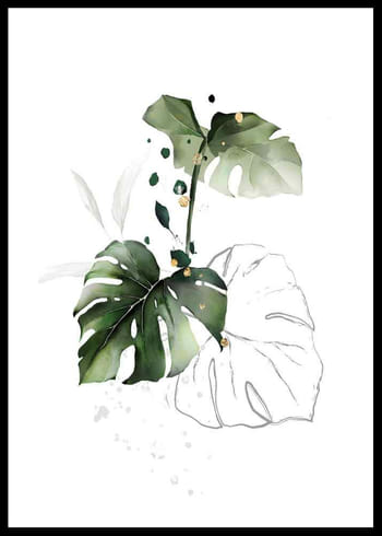 Poster Watercolor Botanical No2