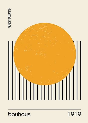 Poster Bauhaus Art No1