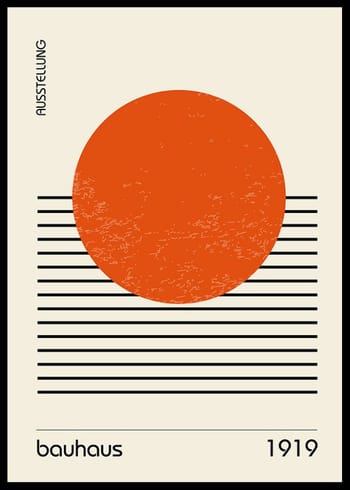 Affiche Bauhaus Art No2