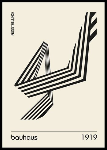 Poster Bauhaus Art No3
