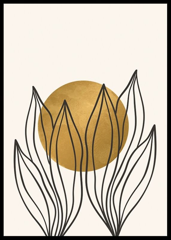 Watercolor Gold No1-12