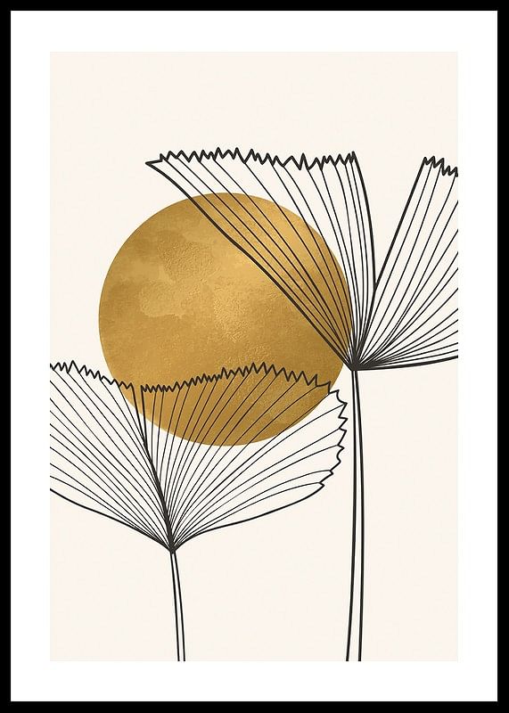 Watercolor Gold No3-12