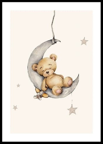 Poster Sleeping Teddy