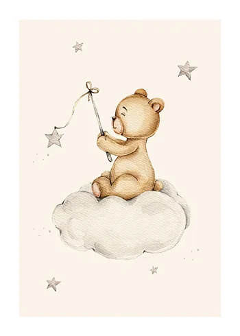 Poster Cloud Teddy