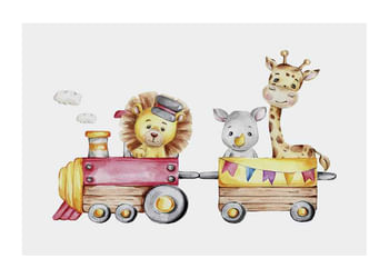 Plagát Animal Train