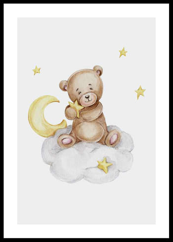 Poster Teddy In The Sky
