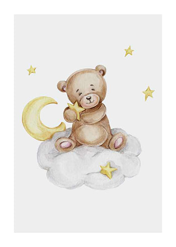 Poster Teddy In The Sky