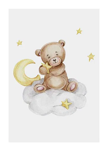 Poster Teddy In The Sky