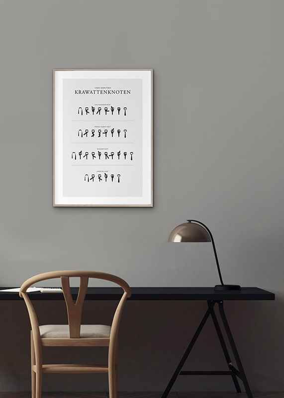 Poster Krawattenknoten crossfade