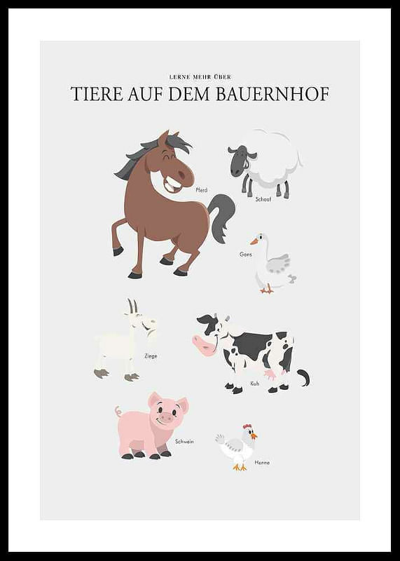Tiere Auf Dem Bauernhof-12