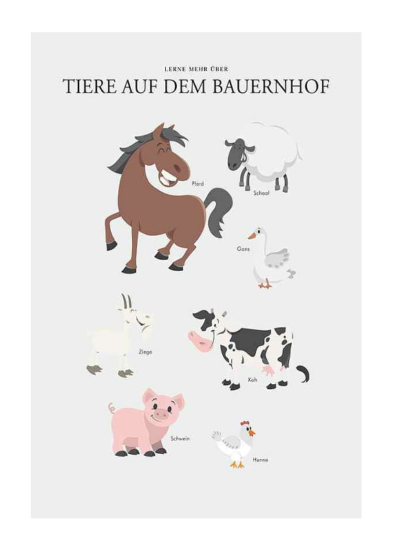 Tiere Auf Dem Bauernhof-12