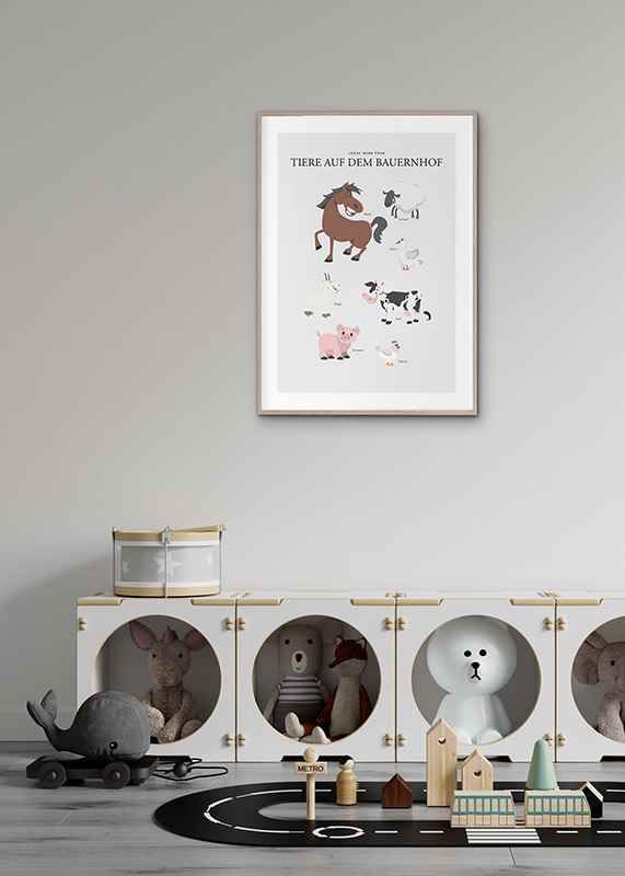 Poster Tiere Auf Dem Bauernhof crossfade