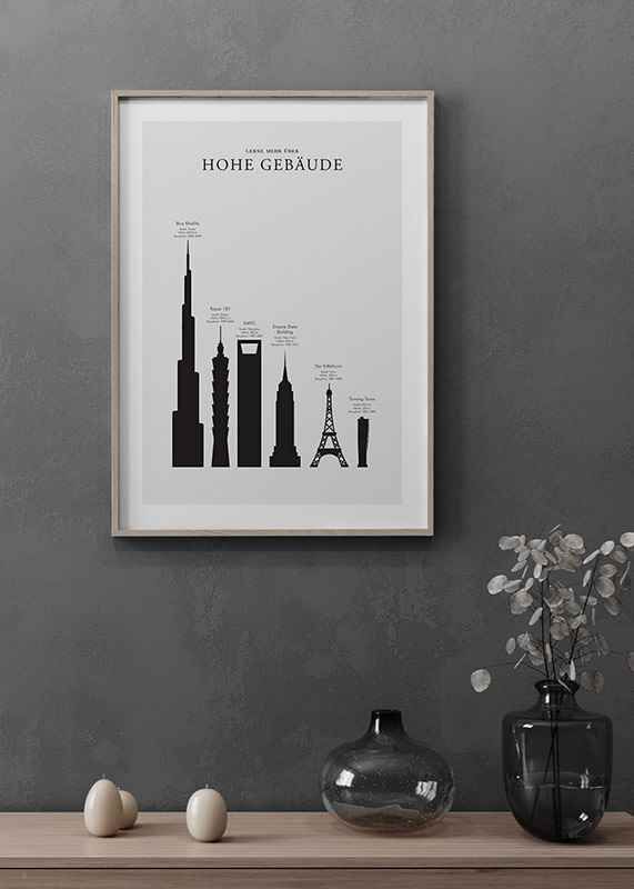 Poster Hohe Gebäude crossfade