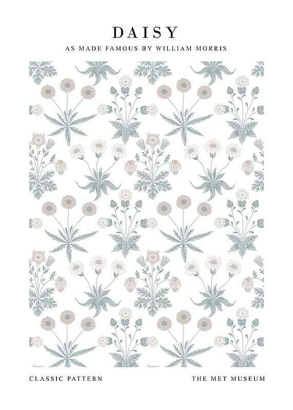 Poster William Morris Daisy