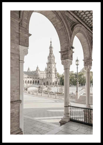 Plakat Plaza De Espana No1