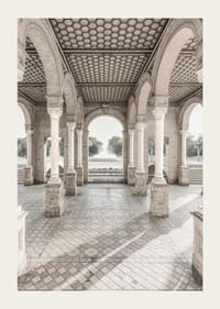 Fotografi af buer og søjler på Plaza de España, Sevilla-3
