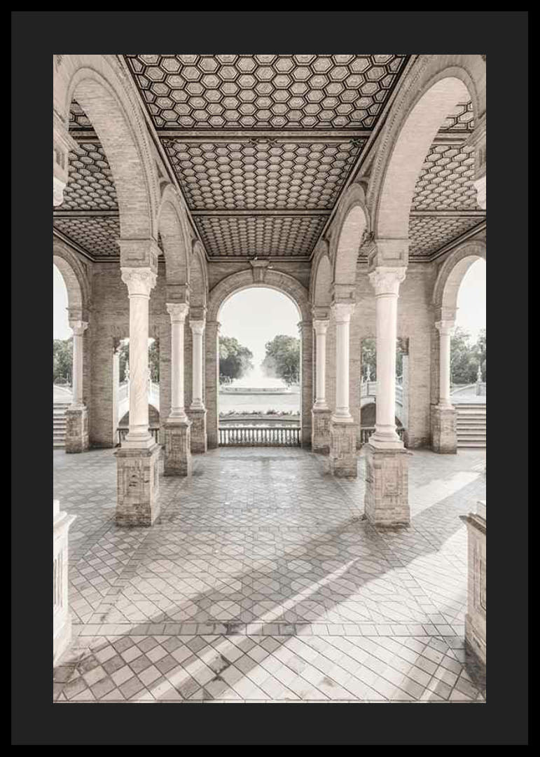 Fotografi af buer og søjler på Plaza de España, Sevilla-12