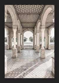 Fotografi av valvbågar och pelare vid Plaza de España, Sevilla-5