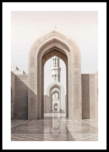 Poster Qaboos Monument