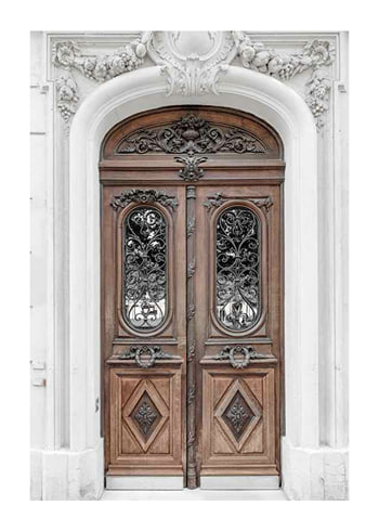 Poszter Brown Double Door