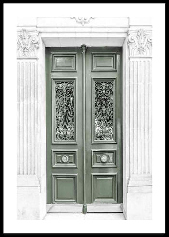 Poster Green Double Door