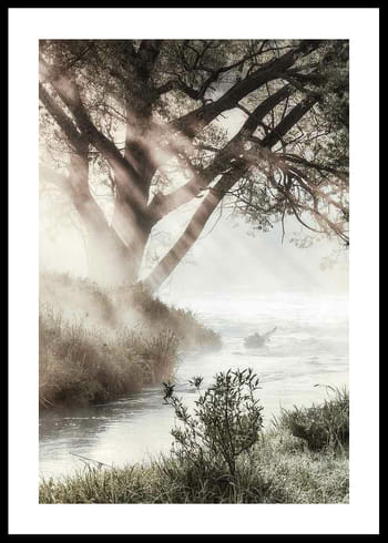 Poster Foggy Dawn