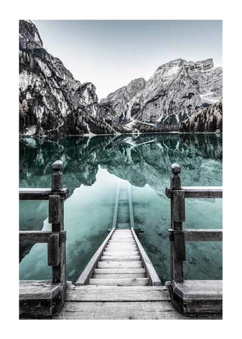 Poster Braies Lake No3