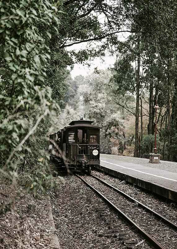Train By Railroad-12