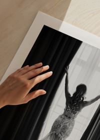 Woman Opening Curtains-5