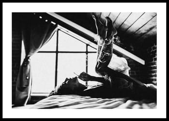 Poster Smoking In Bed