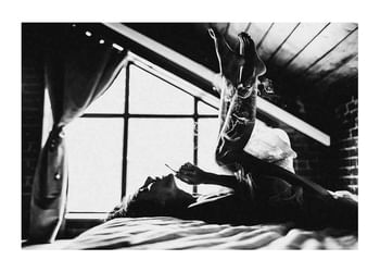 Poster Smoking In Bed