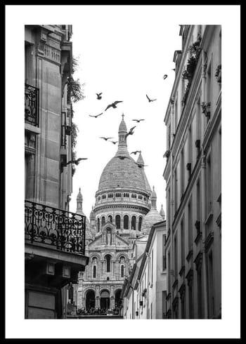Poster Afternoon in Montmartre